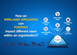 How an infra-asset application can positively impact different users within an organization?