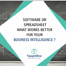 Software or Spreadsheet - What works better for your Business Intelligence?- TappetBox-heavy equipment maintenance software